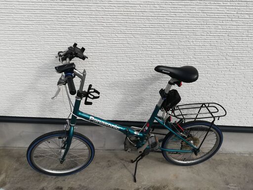 【パナソニック】ミニベロ（折り畳み自転車）20インチ、外装7段ギア
