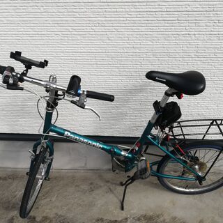 パナソニック】ミニベロ（折り畳み自転車）20インチ、外装7段ギア ...