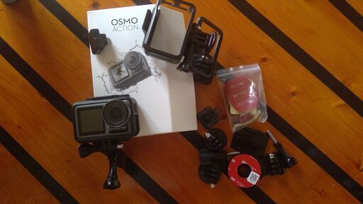 防水 DJI osmo action camera ４kアクションカメラ + 32gb sd + アクセサリー