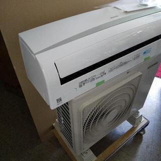 佐賀中古エアコン、アイリスオオヤマ2018年2.2KW5番税込工事込み