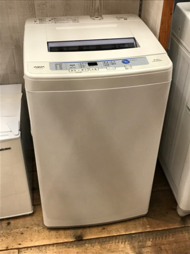 AQUA　全自動洗濯機　AQW-S60E　6kg　2017年製