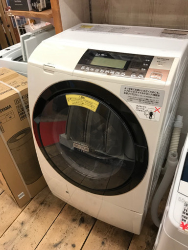 HITACHI　ドラム式洗濯機　BD-S8800　洗濯11㎏　乾燥6㎏　2016年製