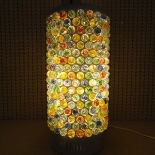 レトロポップテーブルライト ビー玉 フロア照明 間接照明 インテリア