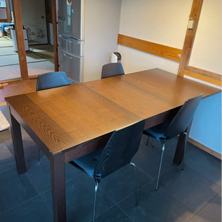 超美品】廃盤・人気カラー IKEA 伸長式ダイニングセット