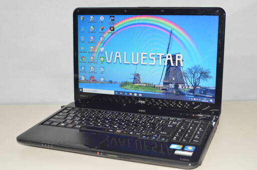 中古ノートパソコン Windows10+office 大容量HDD1TB NEC LS550/B core i5/4GB/15.6インチ/DVDマルチ/HDMI/無線/テンキー/便利なソフト