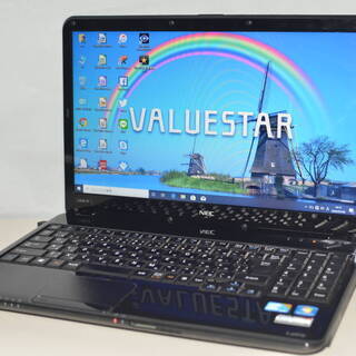 中古ノートパソコン Windows10+office 大容量HDD1TB NEC LS550/B core