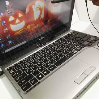 高速】Fujitsuコンパクトノートパソコン/Windows10/メモリ8G/SSD120GB