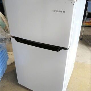 【ネット決済】ハイセンス 冷蔵庫 HR-B95A 93L 2ドア...