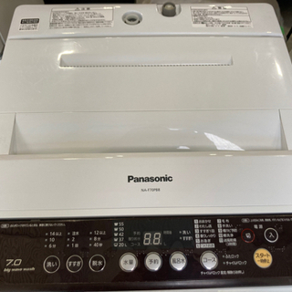 Panasonic 7.0kg 全自動洗濯機 NA-F70PB8 2015年製