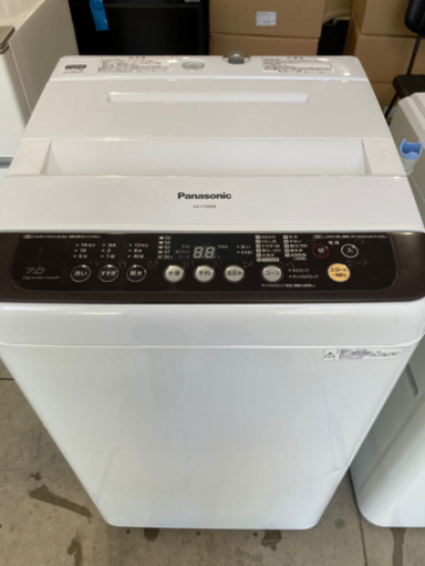 Panasonic 7.0kg 全自動洗濯機 NA-F70PB8 2015年製