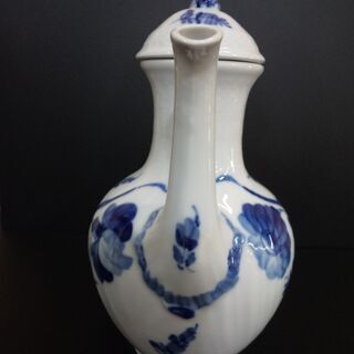 ロイヤルコペンハーゲン　コーヒーポット　ブルーフラワー カーブ　廃番品【愛品倶楽部柏店】