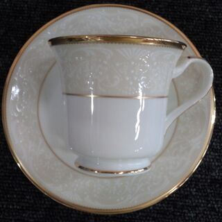 Noritake(ノリタケ)　アメリカン碗皿 5客　ホワイトパレス　コーヒーカップ【愛品倶楽部柏店】 Noritake(ノリタケ) アメリカン碗皿 5客 ホワイトパレス コーヒー