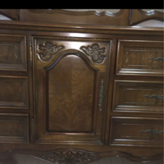 ロココ調ドレッサー　引き取りのみ