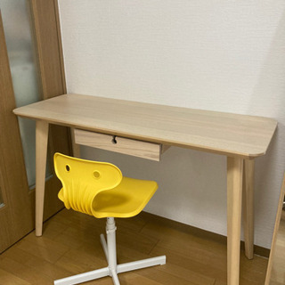【ネット決済】IKEAで購入したデスク＆椅子
