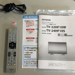 RKG-11】特価！AIWA アイワ/32型液晶テレビ/TV-32HF10W/中古品/2019年製
