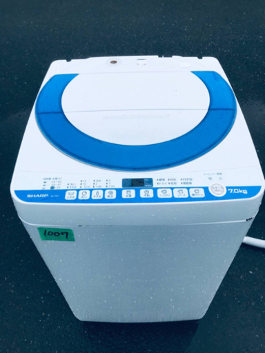 ‼️7.0kg‼️1007番 SHARP✨全自動電気洗濯機✨ES-T707‼️