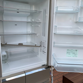 ⭐️ECONAVI⭐️2015年製 Panasonic 426L冷蔵庫 NR-E430GV-N ガラス