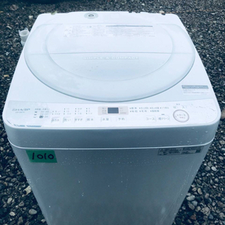 ✨2019年製✨‼️7.0kg‼️1010番 SHARP✨全自動電気洗濯機✨ES-GE7C-W‼️