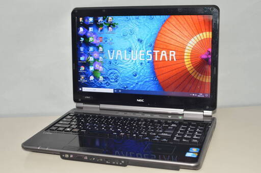 中古ノートパソコン Windows10+office 大容量HDD750GB NEC LL750/C 高速 i5-460M/4GB/15.6インチ/ブルーレイ/USB3.0/HDMI/便利なソフト