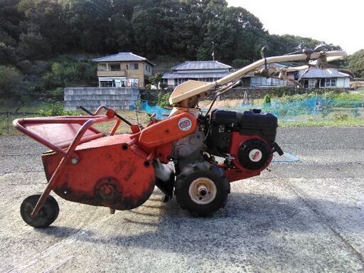 ハンマーナイフモア！！実働！！三菱OHV ガソリンエンジン搭載！！早い者勝ち！！