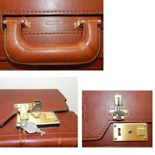 シーザー アタッシュケース 本革 レザー 鍵付き CASAR 鞄 かばん