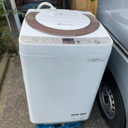 SHARP 全自動洗濯機　　es-a70e9-n
