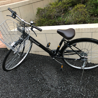 自転車　シティサイクル　27インチ　6段変速