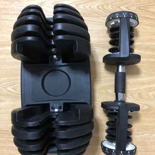 新品】可変式ダンベル 24kg*2個セット(写真はサンプル)