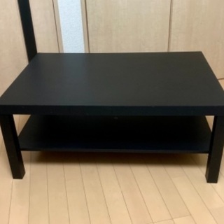 【ネット決済】【値下げ】ローテーブル 黒 ブラック ソファテーブル