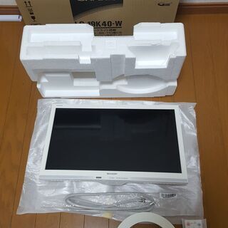 LC-19K40-W 液晶テレビ AQUOS(アクオス) ホワイ...