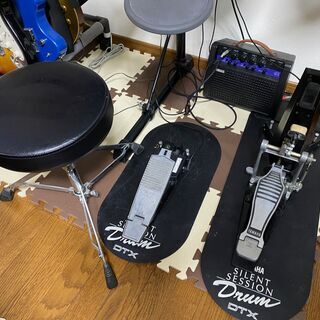 ☆YAMAHA電子ドラムDTXPRESS☆ドラムスツール・バスドラペダル・純正