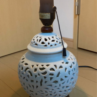 【ネット決済】ランプ　おしゃれ　卓上ライト　陶器