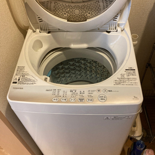【ネット決済】洗濯機　TOSHIBA製　5kg