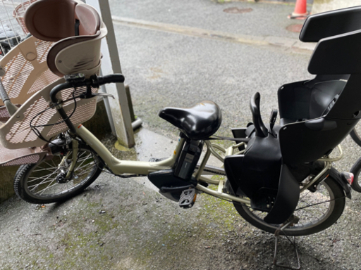 子ども乗せ電動自転車