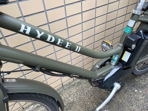 ブリジストン HYDEE.Ⅱ バッテリー状態良好 電動アシスト自転車 26インチ 2018年モデル ハイディー2 HY6C38