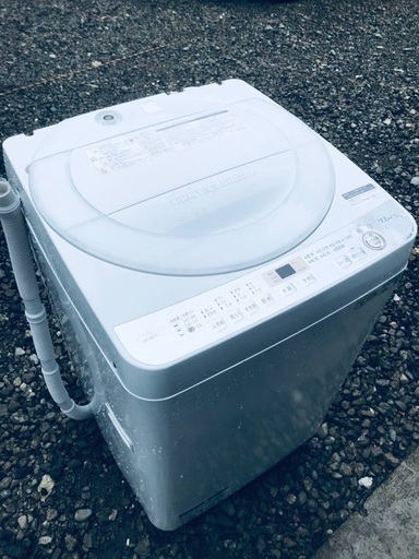 ♦️EJ1010番SHARP全自動電気洗濯機 【2019年製】