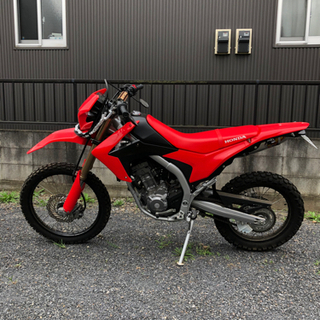 HONDA crf250l 赤　低走行　2019年製　MD44 ライトカスタム
