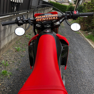 HONDA crf250l 赤　低走行　2019年製　MD44 ライトカスタム