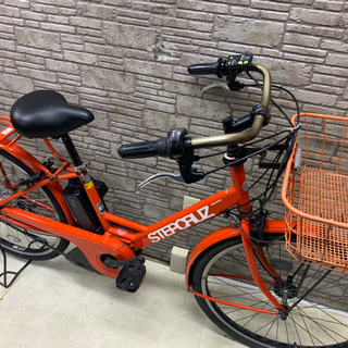 東京23区配達無料　新基準 ブリヂストン ステップクルーズ　8.7Ah リチウム 電動自転車 中古26インチ