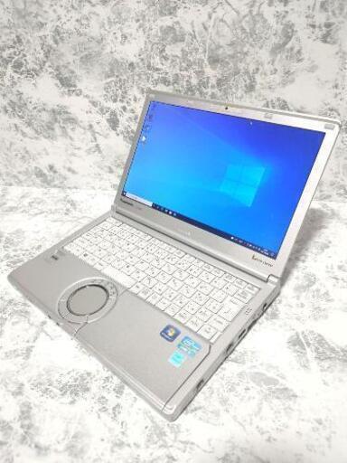【ポッキリ価格♪激安ノートPC】　持ち運び便利　Let'snote　Windows10 core i3 　SSD搭載　カメラ　無線LAN　Wi-Fi　　バッテリー稼働ok　セットアップ済み　すぐに使える