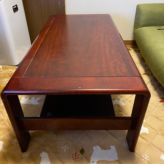 【ネット決済】木製センターテーブル