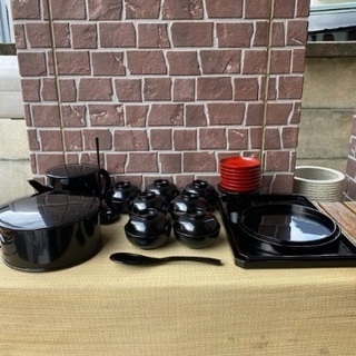 ◎大幅お値下げしました‼️ 茶道具 輪島塗 懐石道具一式揃 天然木 茶 