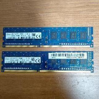 デスクトップ用メモリー　SK hynix DDR3 PC3-12...