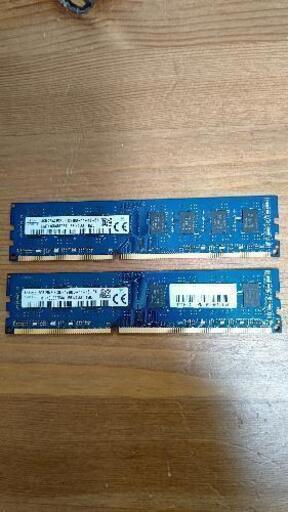 デスクトップ用メモリー　SK hynix DDR3 PC3L-12800U 16GB