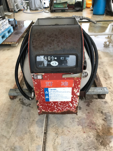 タツノ製灯油ローリー470リットル