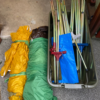 ヴィンテージロッジテント デッドストック！