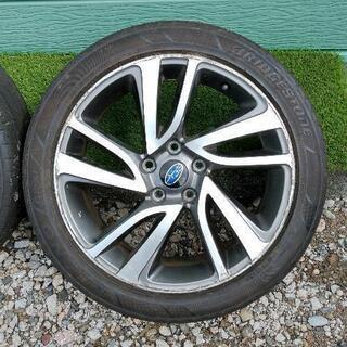 225/45R18 +レヴォーグ純正ホイール