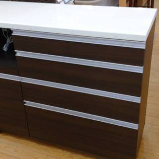 【中古品】自社配送可能　パモウナ　キッチンカウンター　ミドルレンジボード