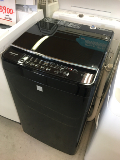 ●販売終了●洗濯機　Hisense　5.5ｋ　2017年製　中古品