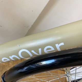 N017☆クリーム色・26インチ普通自転車防犯登録料込の通販はau PAY 